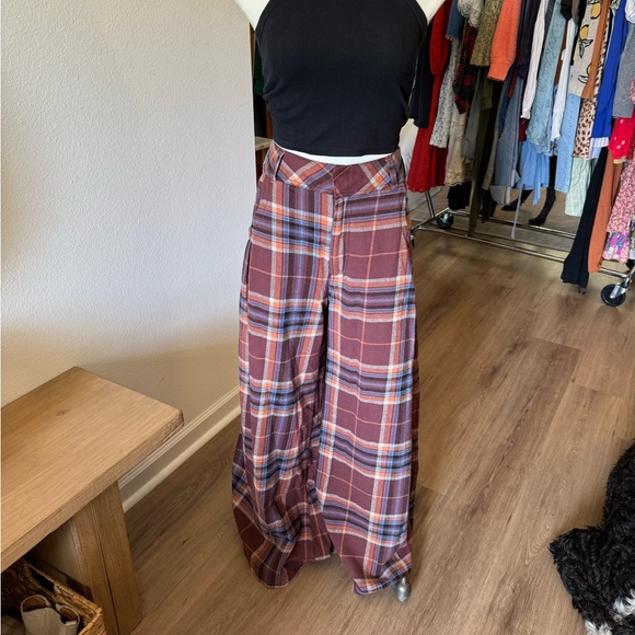 Free People Out of Touch Wide Leg Trouser - Picture 2 of 3